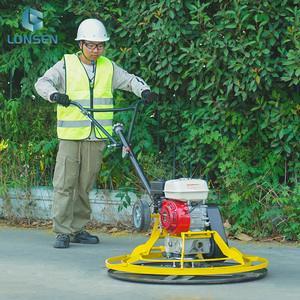 Portable Gasoline-Powered Concrete <b>Power</b> <b>Trowel</b> Machine Walk Wheels Includes Essential Engine Gearbox Bearing Core Components - Product Image 1