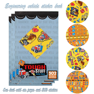 Venta al por Mayor de 302 Libros de Pegatinas Autoadhesivas para Camiones de Mercancías, Ideales para Recompensas Escolares, Manualidades DIY - Product Image 1