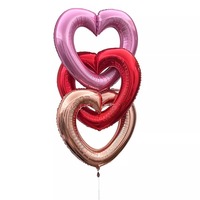 Amour ours Base 4D aluminium Film ballon debout ballon proposition Confession saint valentin ballon décoration de salle de mariage