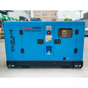 Shenzhen genset 50/60hz 10kva 12kv set generator diesel senyap 220 v 10 kw 12.5 kva fase tunggal