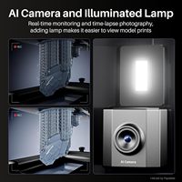Impresora 3D ELEGOO Saturn 4 Ultra 16K LCD |   Impresión de Resina de Alta Velocidad con Nivelación Automática y Control Inteligente de Temperatura