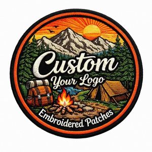 Parches Bordados de Diseño Personalizados de Alta Calidad, Parches Bordados con Logotipo Personalizado para Ropa, Sombreros, Zapatos y Bolsos - Product Image 1