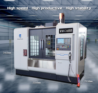 Fresadora CNC Vertical de 3 Ejes VMC850 para Trabajo Mediano, Sistema de Control GSK, Cono de Husillo BT40, Certificación CE, Automática