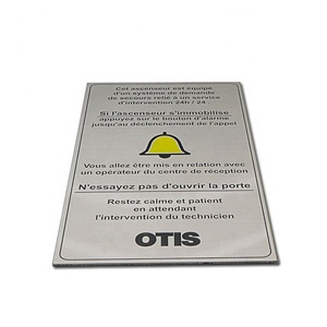 Targhetta in Metallo Personalizzata con Nome in Rilievo 3D in Ottone e Acciaio Inossidabile per Incisione Logo - Product Image 6