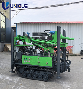 UNIQUE 180m Hydraulic Water Well <b>Drilling</b> Rig Crawler Mounted Borehole <b>Drilling</b> <b>Machine</b> - Product Image 2