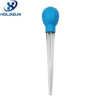 Pompe manuelle écologique en plastique pour sauce BBQ avec brosse pour la viande et la volaille, outils de cuisine domestique pour volailles et steaks