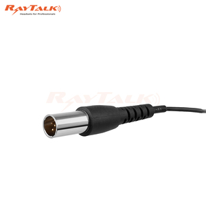 Venta al por mayor de fábrica Walkie Talkie Single Ear Hood In-Ear Micrófono Auriculares con Flex <span class=keywords><strong>Boom</strong></span> Micrófono Altavoz - Product Image 5
