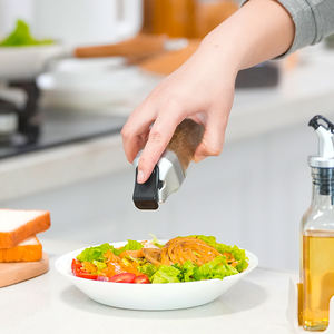 En <span class=keywords><strong>gros</strong></span>, ensemble de cruches en verre avec support pour distributeurs d'huile, <span class=keywords><strong>vinaigre</strong></span>, <span class=keywords><strong>sel</strong></span> <span class=keywords><strong>et</strong></span> poivre, <span class=keywords><strong>et</strong></span> organisateur de bouteilles <span class=keywords><strong>et</strong></span> pots à épices de table - Product Image 2