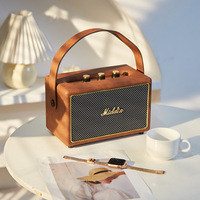Haut-parleur portable sans fil Bluetooth rétro à volume élevé avec subwoofer pour la maison ou l'extérieur, cadeau d'anniversaire idéal