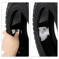 Pneu tubeless auto-réparant tout-terrain 100/65-6.5 11 pouces pour trottinette Kukirin G4 ZERO X+