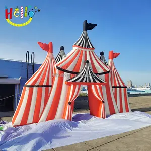 Waterproof PVC Inflatable Circus Arch Entrance Inflatable Gate Inflatable Archway Blow Up Arch