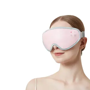 Özel Logo isıtmalı göz maskesi uyku körü körüne 3D bellek köpük isı uyku maskesi uyku ev için