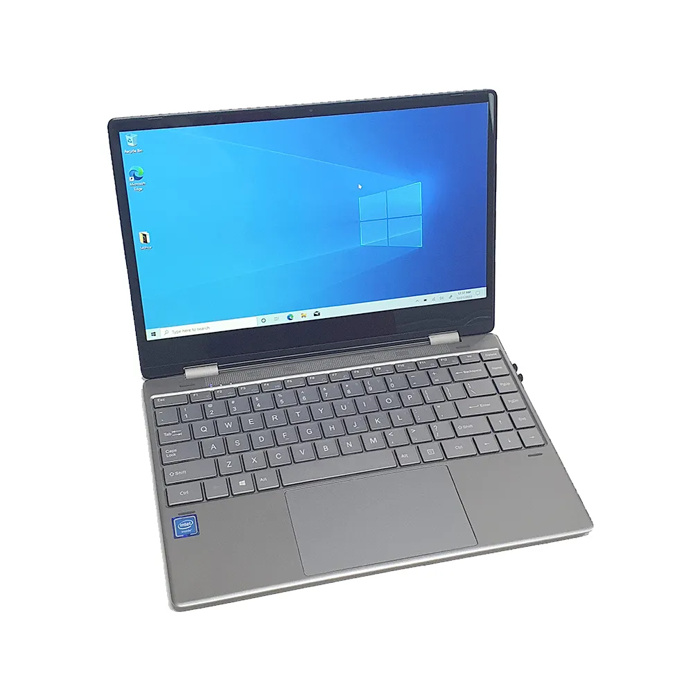 Laptop Win10 Intel Celeron N5100 DDR4L 16GB RAM 13.3 GB SSD Layar Sentuh Notebook WIFI5 Kualitas Tinggi Murah