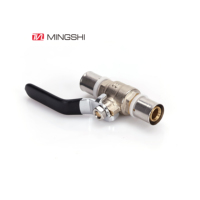 MIINGSHI presse raccords en laiton presse vanne à boisseau sphérique U TH profil pour multicouche Pex Al Pex tuyau