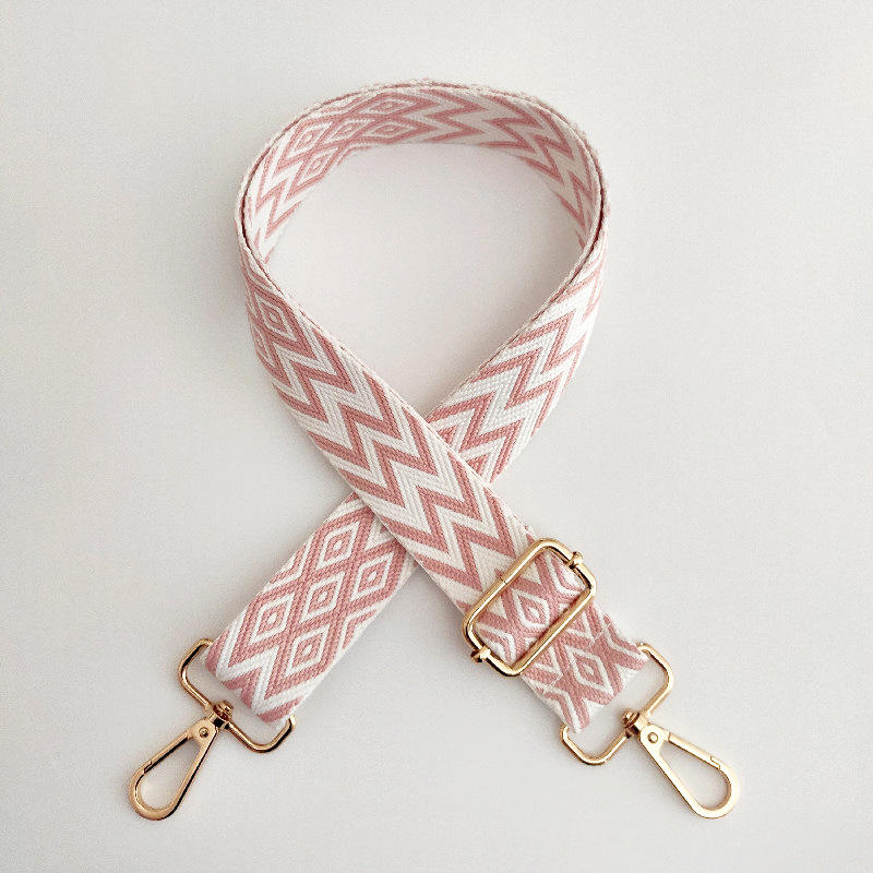 A2 pink + gold buckle