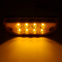 Feux de position latéraux LED ultra-lumineux 12V 24V pour camions, feux de freinage étanches à lumière constante pour remorques, fourgonnettes, rénovation/amélioration usine