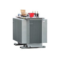 Transformador de Distribución de 100 KVA 125 kVA, 11 kV a 380 V 220 V 50/60 Hz, Sumergido en Aceite, con Certificación CE, Precio de Fábrica