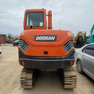 Excavatrice Doosan DX75-9C d'occasion de bonne qualité 2023, 5,5 tonnes, marque japonaise, nouvelle arrivée, haute qualité, faible nombre d'heures de fonctionnement, moteur CE & EPA à vendre - Product Image 3