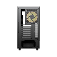 Offres Spéciales boîtier d'ordinateur usine bureau verre trempé boîtier de jeu PC Installation rapide ATX CPU boîtier de bureau PC