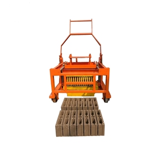 Máy Tạo Khối Bê Tông Đúc Trứng Di Động Máy Làm Gạch Lát Đường Diesel - Product Image 1