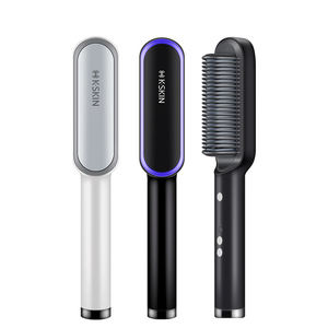 Brosse lissante pour cheveux personnalisée, peigne lissant multifonctionnel à anions, lisseur de cheveux - Product Image 2