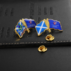 Échantillon gratuit d'épinglettes personnalisées en alliage de zinc 2d 3D Souvenirs épingle de drapeau résine plaquée or époxy drapeau <span class=keywords><strong>français</strong></span> insigne d'épingle de drapeau - Product Image 5