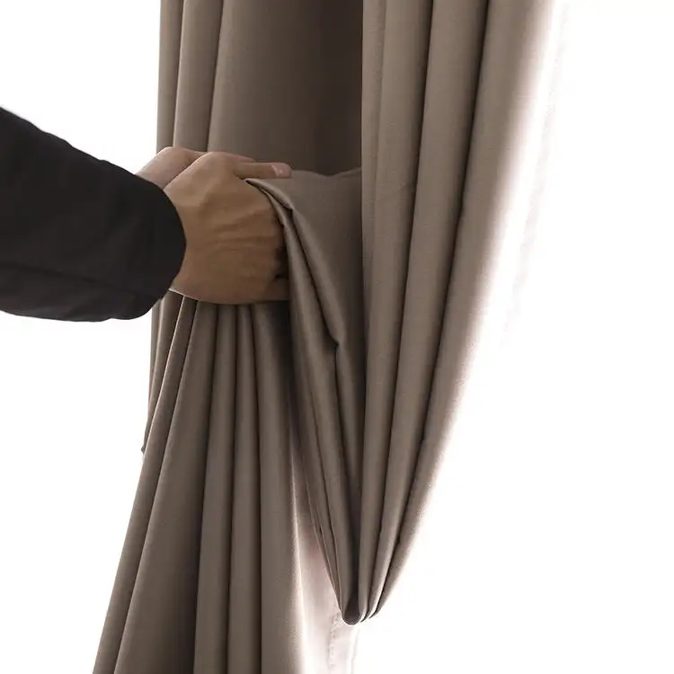 3pass fire retardant Blackout Curtain Fabric home hotel fabric 150cm 280cm 300cm width for you choose