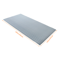 Tapis de pont de bateau en mousse EVA KensFoam, imitation teck avec lignes, antidérapant, revêtement de sol marin