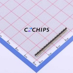 X1311WVS-29J-C18D42R2 Pin Header SMD,P=1.27mm Connector ( Pin Structure: 1x29P )( Pitch: 1.27mm )( Row Spacing: 1.27mm ) - Product Image 2