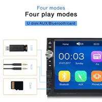 Accesorios para Estéreo de Auto, Reproductor de DVD de 7 Pulgadas, Radios OEM, Radio MP3, Señal 2 en 1 DIN, Reproductor MP5