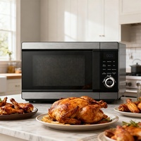 Four à convection multifonction 4-en-1 28L avec friteuse à air et grill pour usage domestique et hôtelier – Offre Spéciale