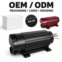 Pompe à carburant externe sans balais 12V en ligne, 1000+ LPH/5.0 GPM, 10 bars, haut débit, pour essence E85, professionnelle, motorsport, OEM ODM