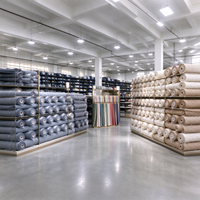 Vente directe usine Tissu satiné tissé de poids moyen 100 GSM, gaufré Dobby à pois, anti-boulochage, résistant à l'abrasion, 100% Polyester, 63 pouces