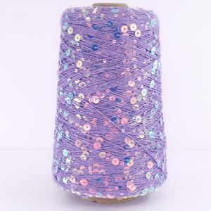 Fil de coton mercerisé fait main DIY 500g 1100m haute ténacité avec paillettes <span class=keywords><strong>3</strong></span>+6mm pour couture, tricot, tissage – Pur et Magique - Product Image 5