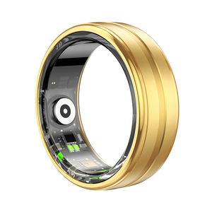 Nouveau Smart Ring R06 Health Tracker, anneaux chauds pour hommes femmes boîtier en aluminium APP Qring surveillance de l'oxygène sanguin de la fréquence cardiaque - Product Image 1