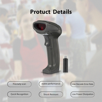 Syble XB-5066R 1D2D pemindai Barcode, pemindai kode QR genggam nirkabel kecepatan tinggi untuk sistem Pos harganya