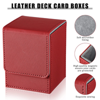 Boîtes de rangement pour cartes à collectionner à fermeture magnétique horizontale, vente en gros, personnalisables pour cartes de jeu RPG et TCG