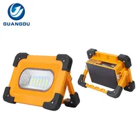 High Power Die Cast Aluminum Portable Solar Lamp Rechargeable Waterproof Outdoor Ip40 36w 65w Led Camping Light