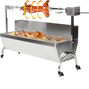 Commercial Chicken Rotisserie Machine <strong>Charcoal</strong> Rotisserie Chicken Machine Car Rotisserie <strong>Grill</strong> Bbq <strong>Grill</strong> Outdoor Kitchen M03054 - Product Image 1
