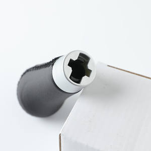 Perilla de cambio de marchas para coche Honda Civic, diseño ergonómico de cuero PU, transmisión manual - Product Image 3