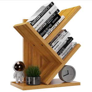 Estantería de Bambú para Libros, de Pie o para Montar en la Pared, para Niños, Guardería, Biblioteca, Sala de Estar, Estante de Almacenamiento - Product Image 2