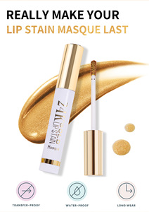 MLM Customized 24K Gold Peel Off Lip Gloss Non-Fading Easy to Color Waterproof Matte Shine Vegan long lasting lip tint - Product Image 6
