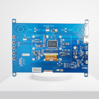 7 inç ahududu Pi dokunmatik ekran 1024x600 IPS kapasitif dokunmatik ekran CTP TFT LCD ekran destek Windows 11/10/8.1/8/7