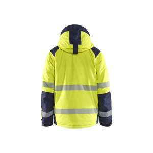 BLAKLADER - 445519873389L Chaqueta de invierno Hi-Vis Amarillo/Azul marino-EAN 7330509852644 ROPA DE TRABAJO DE LA HI-VIS - Product Image 2