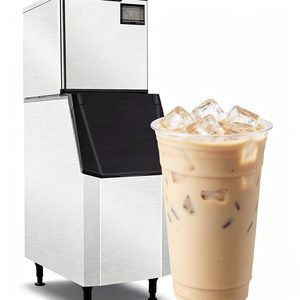 900Kg/24H Automatic Commercial Modular Type <b>Ice</b> <b>Maker</b>, Cube Making Machine High-Accuracy <b>Ice</b> Production Consistently Produces Ic - Product Image 5