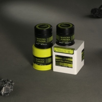 Vente en gros Petites boîtes à thé personnalisées Mini boîte en or ronde 20g 30g Boîtes à matcha Boîtes en métal pour le stockage de la poudre