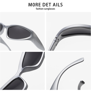 Солнцезащитные очки Schmonti 5119 Wrap Fashion <span class=keywords><strong>2026</strong></span>: Овальные, винтажные, в стиле Y2K, с защитой UV400, легкие, прочные, спортивные, для женщин, для активного отдыха, с логотипом - Product Image 4