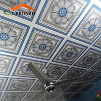 Plafond en PVC avec motifs floraux, images, Foshan, Chine