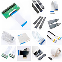 Fabricant fiable de câbles plats flexibles FFC sur mesure, pas de 0,5 mm, longueur de 200 mm, type A et type B, adaptés à l'électronique