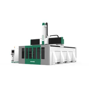 Hoch effiziente CNC-Maschine 5-Achsen-3D-Schaummodellgravurmaschine mit doppeltem Arbeitstisch kann zu einem erschwing lichen Preis verkauft werden